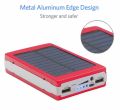 Solar Power bank 12000 Mah Portable With 21 LED Light For Traveling And Camping. 
