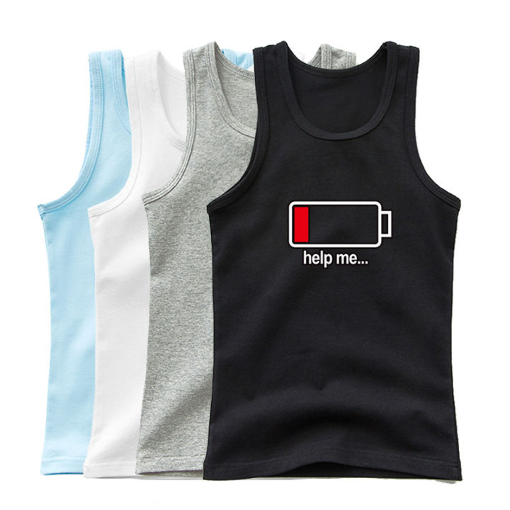 Boy%20Girl%20Fashion%20Vest%20Undershirts%20Kids%20Summer%20Cotton%20Tanks%20Top%205%20Colors%20Sleeveless%20Basketball%20T-Shirt%20-%20Image%202