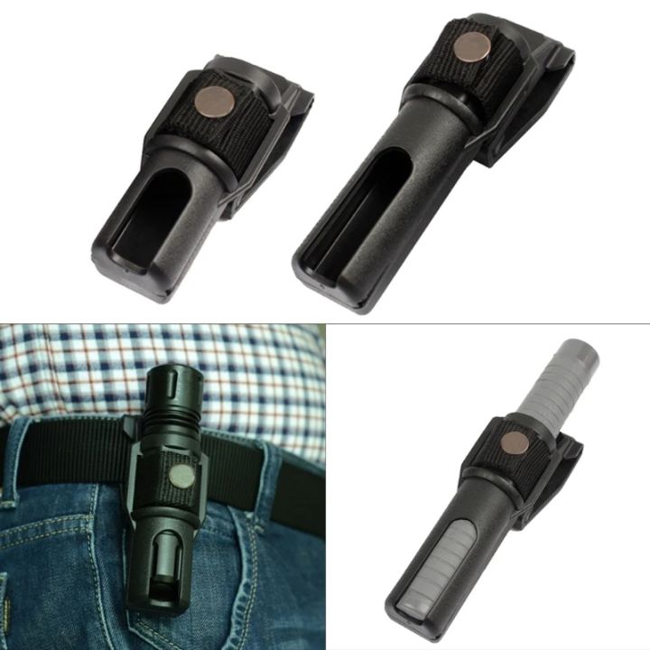 Military Universal Telescopic Baton Case Holster 360 Degree Rotation Waist Belt Holder Self