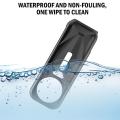 For Insta360 X5 Black Silicone Protective Case Waterproof Dustproof Dropproof Body Protective Case Lens Protective Case. 