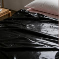 High Quality Pure Black PVC Waterproof Bed Cover Anti Fouling and Easy To Clean Household Bedding Protective Cover.