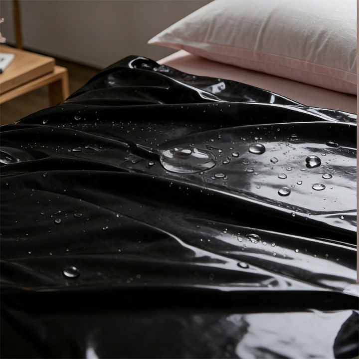 High%20Quality%20Pure%20Black%20PVC%20Waterproof%20Bed%20Cover%20Anti%20Fouling%20and%20Easy%20To%20Clean%20Household%20Bedding%20Protective%20Cover%20-%20Image%202