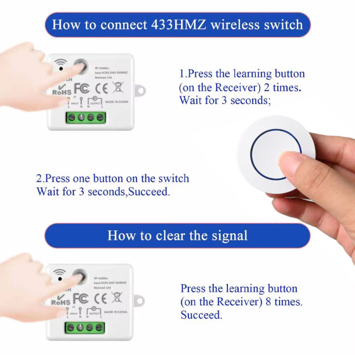 AXUS%20110V%20220V%20Mini%20Receiver%20433HMz%20Wireless%20Round%20Button%20Remote%20RF%20Safey%20Switch%20Module%202200W%20Fr%20Home%20LED%20Lamp%20Bulb%20-%20Image%206