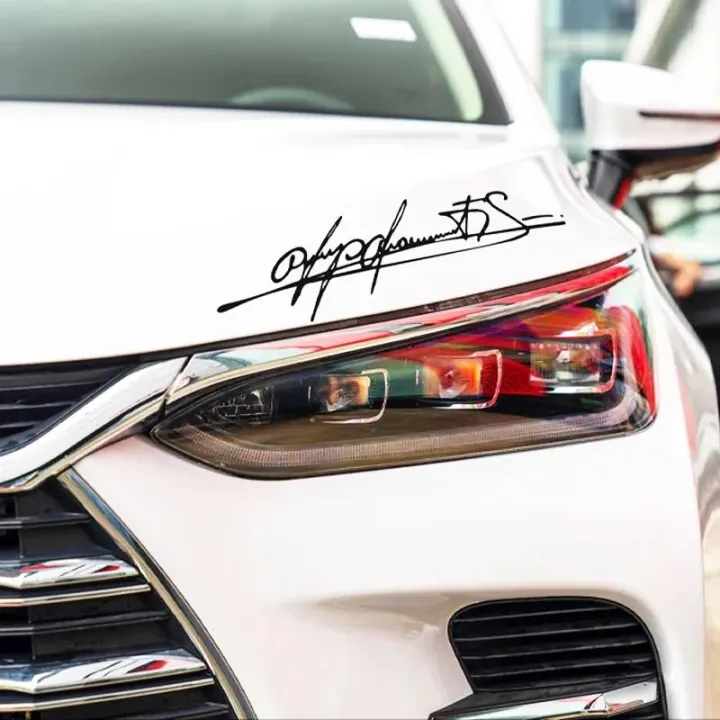 Personalized%20Car%20Sticker%20Schumacher%20Art%20Signature%20Lamp%20Eyebrows%20Die-Cut%20Auto%20Parts%20Decoration%20Vinyl%20Decals%20-%20Image%203