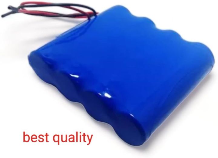 lithium battery 4 cell wali battery 18650 bms 1s 3.7V 8000 MAH power ful battery