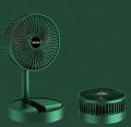 Portable USB Rechargeable Fan Telescopic Folding Desktop Fan Low Noise High Battery Life Standby Electric Fan for Office House. 