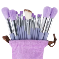 13 Pcs Makeup Brush Set with Soft Hair, Professional Cosmetic Brushes for Loose Powder, Eyeshadow, Foundation & Face Makeup, Beauty Makeup Tools Kit for Women, Smooth Blending Brushes Set for Daily & Professional Use. 