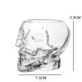 Skull Head Designed Clear Glass Cup Beer Cocktail Red Wine Cups Heat Resistant Tea Coffee Mugs Bar Whiskey Drinkware For Gift. 
