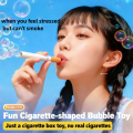 Photo Prop Gng Device  1 Smoking case 2 pipes 5 bubble water Funny Cigarette Bubble Machine Box Toy Outdoor. 