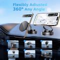 Folding Strong Magnet Magnetic Phone Holder 360° Rotation Desk Car Vacuum Suction Windshield Dashboard Mobile Holder Adsorption. 