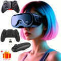 VR Glasses 3D Headset Virtual Reality Devices Helmet Viar Lenses Goggle Smartphone Cell Phone Smart Game Controller Set VR Gogle. 