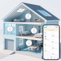 Tuya WiFi Temperature and Humidity Sensor For Smart Home Thermometer Hygrometer APP Remote Control Work with Yandex Alexa. 