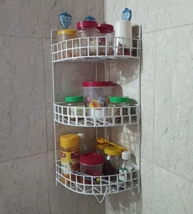 Maximize%20Your%20Kitchen%20Space%20With%20The%203%20Steps%20Hanging%20Corner%20Storage%20Rack%20Organizer%20-%20Convenient%20And%20Practical%20Storage%20Solution%20-%20Image%203