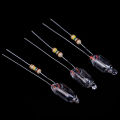 20pcs Neon Indicator Lamps With Resistance Connected To 220V 6*16 mm Neon Glow Lamp Mains Indicator.
