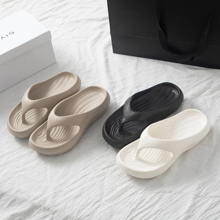 Thick%20Platform%20EVA%20Flip%20Flops%20For%20Women%202026%20Summer%20Clip%20Toe%20Non%20Slip%20Beach%20Sandals%20Woman%20Comfortable%20Soft%20Sole%20Cloud%20Slippers%20-%20Image%202