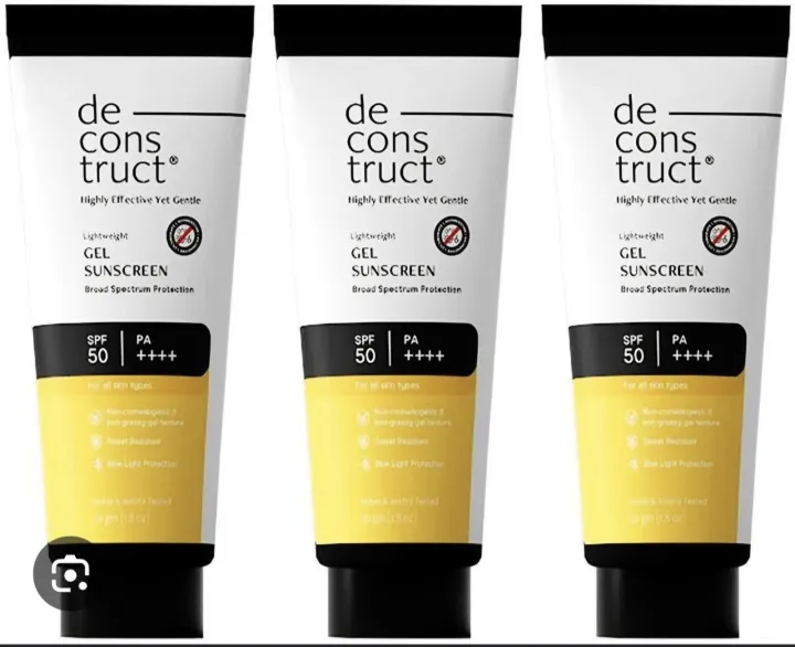 Deconstruct%20Lightweight%20Gel%20Sunscreen%20SPF%2050%20PA++++%20(50g)%0AThe%20Deconstruct%20Lightweight%20Gel%20Sunscreen%20SPF%2050%20PA++++%20is%20a%20broad-spectrum%20sunscreen%20specially%20designed%20for%20oily%20and%20combination%20skin.%20Its%20lightweight,%20non-greasy%20gel%20texture%20absorbs%20quickly,%20leav%20-%20Image%206