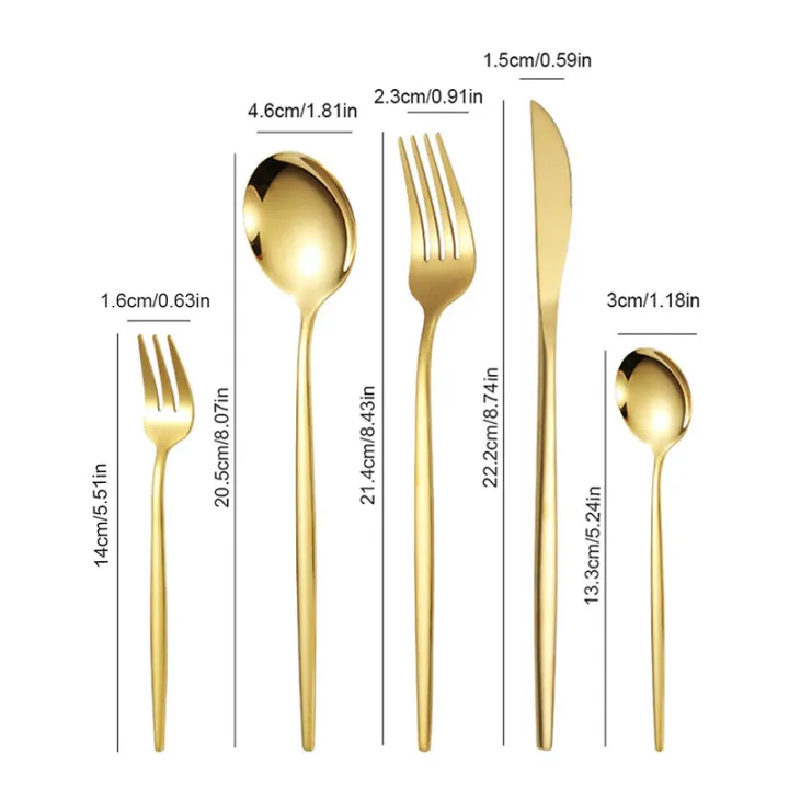 5pcs/30pcs%20Stainless%20steel%20cutlery%20set%20steak%20forks%20dessert%20spoons%20fruit%20forks%20are%20suitable%20for%20banquet%20restaurant%20guests%20-%20Image%203