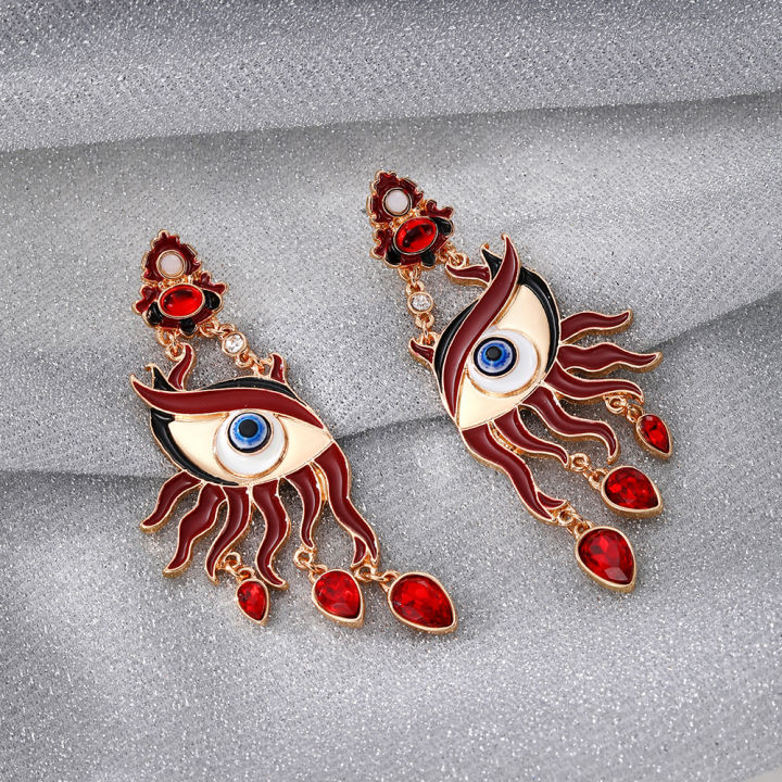A%20Fashionable%20and%20Creative%20Red%20Devil's%20Eye%20Red%20Earrings%20-%20Image%204