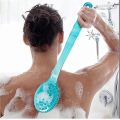 Long Handle Soft Bath Body Brush Back Shower Brushes With Handle Exfoliating Scrub Skin Massager Exfoliation Bathroom Brush. 