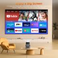Xnano HM103-A native 1080P 2GB 16GB 500 ANSI Projector 4K Android 13 Dual WiFi5 BT5.2 1920x1080P Home Theater Cinema Mini Projectors. 
