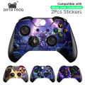 DATA FROG 2PCS Sticker For Xbox One Skin Protective Cover Sticker For Xbox one Gamepad Controller Accessories. 