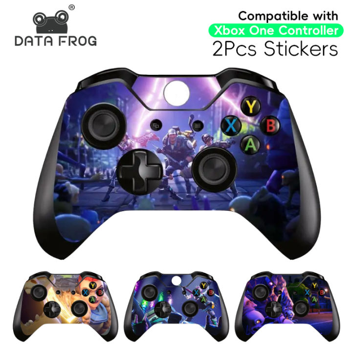 DATA FROG 2PCS Sticker For Xbox One Skin Protective Cover Sticker For Xbox one Gamepad Controller Accessories