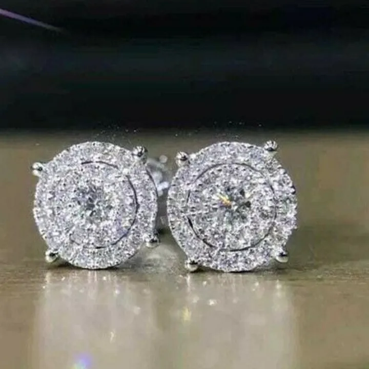 Huitan%20Modern%20Women's%20Stud%20Earrings%20Simple%20Stylish%20Design%20Wedding%20Engagement%20Fashion%20Accessories%20Fancy%20%20Brilliant%20CZ%20Jewelry%20-%20Image%203