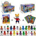 Random PVC Juguetes Stumble Guys Card Game Model Stumble Guys Characters Anime Action & Toy Figures Set. 