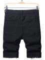 Summer Slim Stretch Men Short Jeans Fashionable Retro Patchwork Denim Shorts Streetwear Cotton Cargo Shorts Male. 