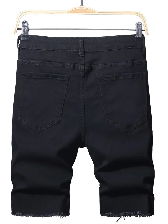 Summer%20Slim%20Stretch%20Men%20Short%20Jeans%20Fashionable%20Retro%20Patchwork%20Denim%20Shorts%20Streetwear%20Cotton%20Cargo%20Shorts%20Male%20-%20Image%202