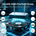 120mm 4.72-inch 5V USB Router Cooling Fan, Mini Quiet Cooler for Electronics Devices. 