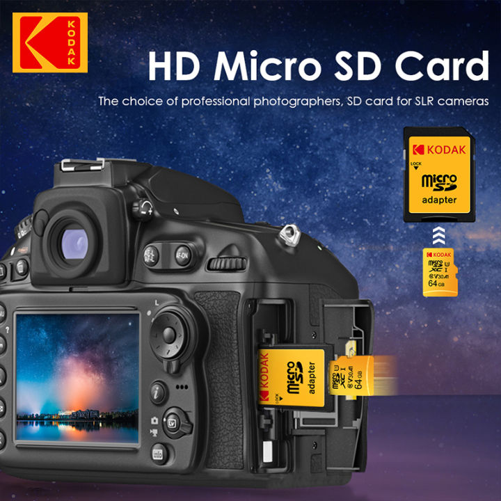 Kodak%20Micro%20SD%20128GB%2032GB%2064GB%20256GB%20U3%20Micro%20SD%20Card%20SD/TF%20Flash%20Card%20Memory%20Card%2032%2064%20128%20GB%20MicroSD%20for%20Phone%20-%20Image%206