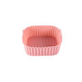 1PC Square Silicone Air Fryer Basket Reusable High Temperature Resistant Easy to Clean Air Fryer Grill.