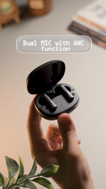 Zero® Opal ANC Wireless Earbuds | Bluetooth 5.4v Gaming Earbuds | Quad Mic ENC and ANC  Earbuds for Calling | Active Noise Cancelling Earbuds | Bluetooth Earbuds for iOS and Android | Best Earbuds for Men and Women