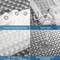 1pc Waterproof Clear Crystal Shower Curtain Liner with Bottom Magnets, Plastic Bathroom Curtain for Bathtubs Bathroom Partitions.