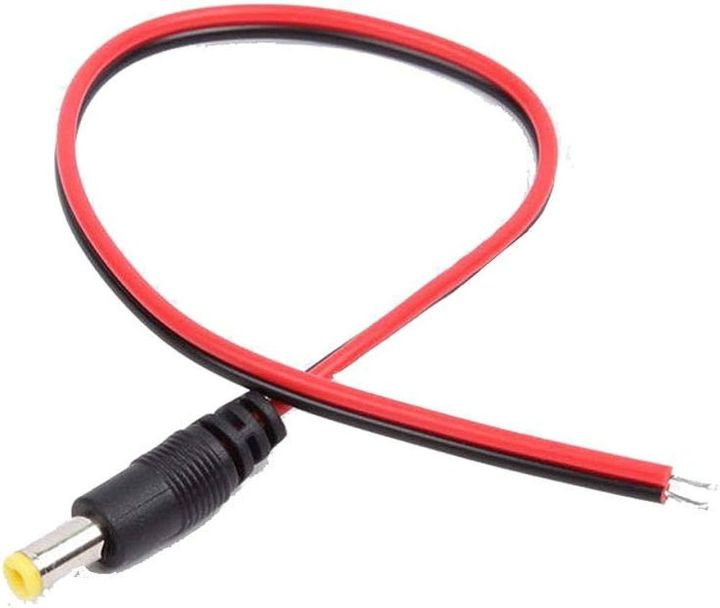 CCTV%20Camera%20Power%20Cable%20%7C%202%20Core%20DC%20Power%20Cable%20to%20Male%20DC%2012V%20Connector-%205Pcs%20-%20Image%202