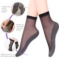 10/20 Pairs Short Socks Women Ultrathin Elastic Lace Transparent Sock Woman Summer Breathable Non-Slip Bottom Splice Cotton Sock.