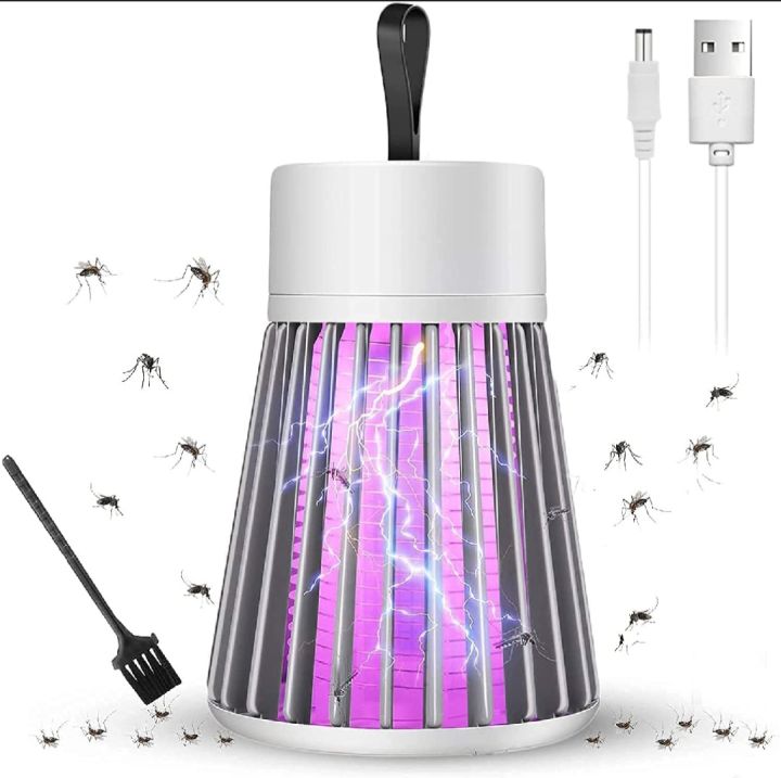 Electric Mosquito Killer Lamp - USB Powered Electric Insect Killer UV Lamp