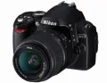Nikon D40 with DX 18-55 mm kit lens. 