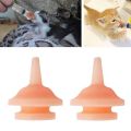 New Silicone Pet Feeder Tip for Dogs, Cats, Rabbits, Hamsters - Long-Lasting, Easy-Grip Drinking Spout. 