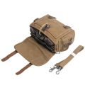 Detachable Motorcycle Bag Waterproof Bag Luggage Bag Riding Equipment One Shoulder Messenger with Head Leather. 