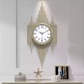 Luxury Large Wall Clock Modern Metal Gold Wall Clocks Home Decor Creative Nordic Silent Wall Watches Living Room Decor Gift. 