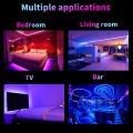 Tuya Wifi FCOB RGBCCT LED Light Strip 24V 6Pin 5in1 RGBCCT LED Strip Light Controler 4 Scene 4 Zone Touch Panel for Alexa . 