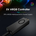 5V Gorgeous ARGB Controller SATA Pin Power Supply Desktop RGB Remote Control. 