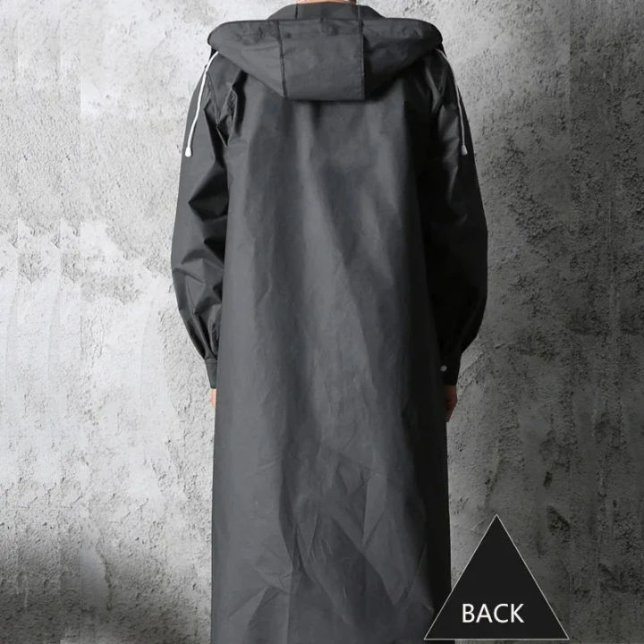 Black%20Fashion%20%20Waterproof%20Long%20Raincoat%20Women%20Men%20Rain%20Coat%20Hooded%20For%20Outdoor%20Hiking%20Travel%20Fishing%20Climbing%20Thickened%20-%20Image%204