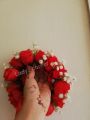 artificial flower hair gajra - artificial gajra -hair gajra - jora gajra - gajra. 
