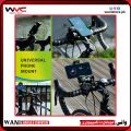 Universal 360° Rotating Bike & Motorbike Phone Mount – Secure, Durable & Adjustable for Every Ride available At wani Mobile. 