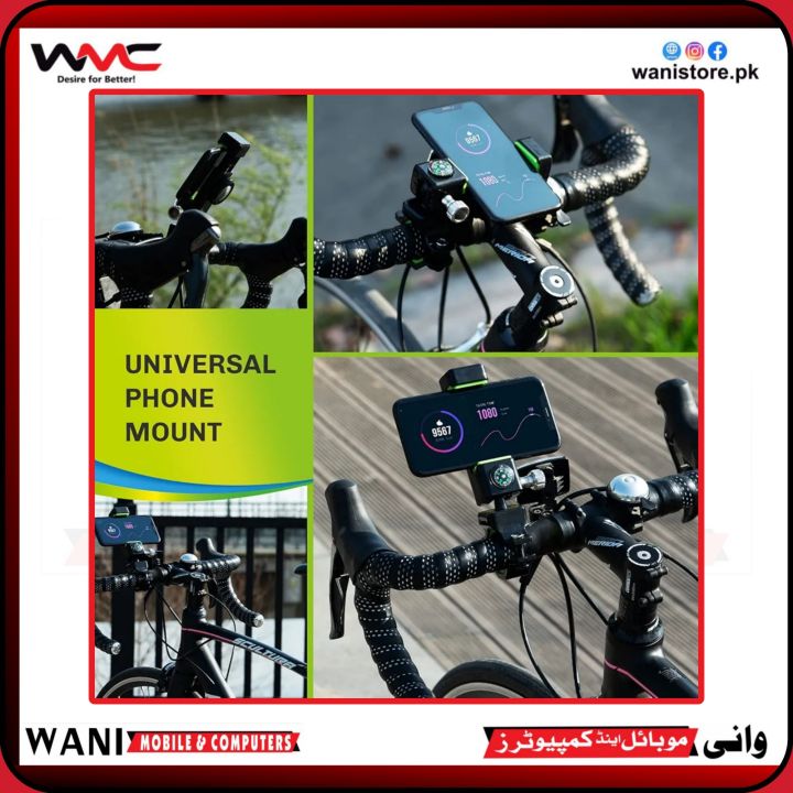 Universal 360° Rotating Bike & Motorbike Phone Mount – Secure, Durable & Adjustable for Every Ride available At wani Mobile