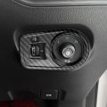 Car Headlight Switch Knob Cover for MG4 Mulan MG 4 EV 2022-2024 LHD RHD Lamp Adjustment Button Sticker Trim Interior Accessories. 