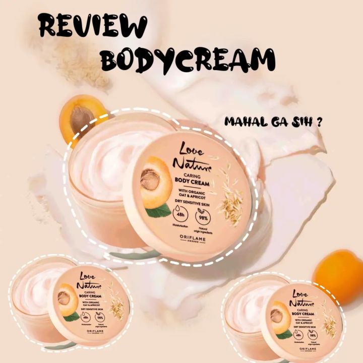 Love%20Nature%20Caring%20Body%20Cream%20with%20Organic%20cacao%20and%20coconut%20%20by%20Oriflame:%2048-hour%20hydration%20for%20dry,%20sensitive%20skin.%20-%20Image%202